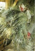 Anders Zorn pa holoftet Germany oil painting artist